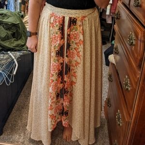 Free People maxi skirt